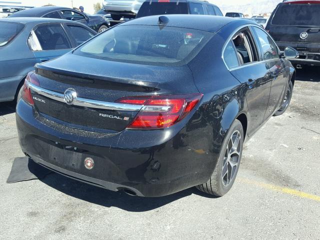 2G4GL5EX1H9152679 - 2017 BUICK REGAL SPOR BLACK photo 4