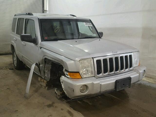 1J8HG58N28C199809 - 2008 JEEP COMMANDER SILVER photo 1