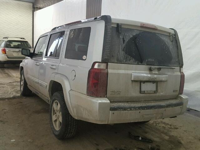 1J8HG58N28C199809 - 2008 JEEP COMMANDER ვერცხლისფერი ფოტო 3