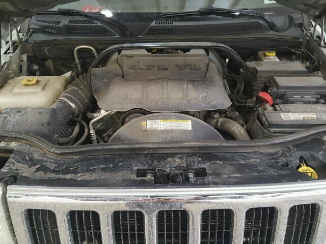 1J8HG58N28C199809 - 2008 JEEP COMMANDER ვერცხლისფერი ფოტო 7