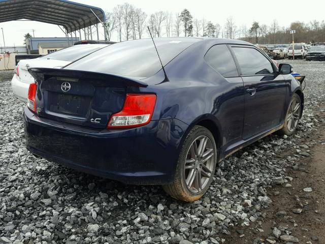 JTKJF5C70B3002186 - 2011 TOYOTA SCION TC 蓝色 照片 4