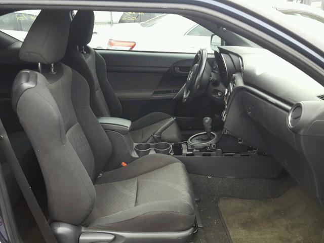 JTKJF5C70B3002186 - 2011 TOYOTA SCION TC 蓝色 照片 5
