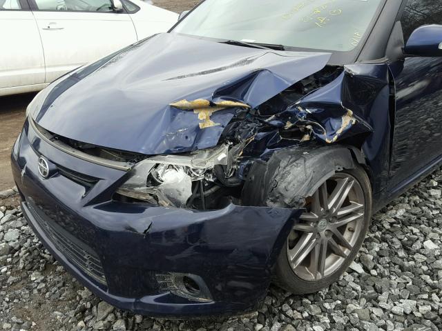 JTKJF5C70B3002186 - 2011 TOYOTA SCION TC 蓝色 照片 9