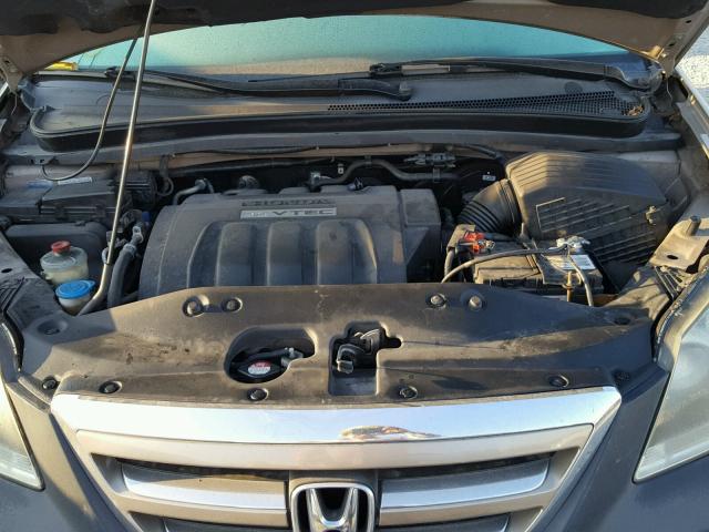 5FNRL38436B415797 - 2006 HONDA ODYSSEY EX GOLD photo 7