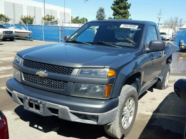 1GCGTCFE6B8119833 - 2011 CHEVROLET COLORADO L GREEN photo 2
