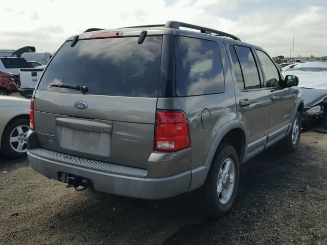 1FMZU63EX2ZC44383 - 2002 FORD EXPLORER X GRAY photo 4