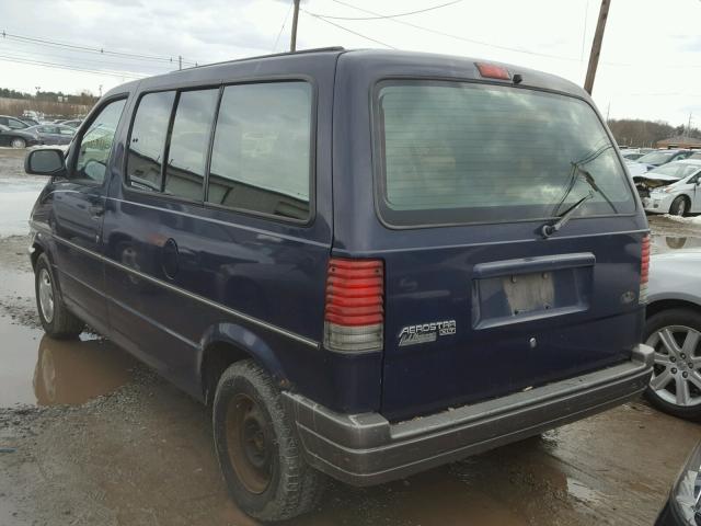 1FMDA11UXVZB97439 - 1997 FORD AEROSTAR BLUE photo 3