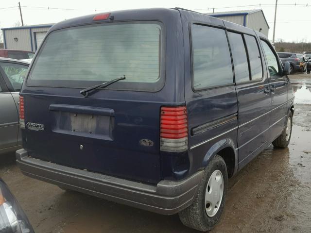 1FMDA11UXVZB97439 - 1997 FORD AEROSTAR BLUE photo 4