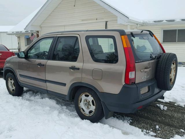 SHSRD784X3U114615 - 2003 HONDA CR-V EX TAN photo 3