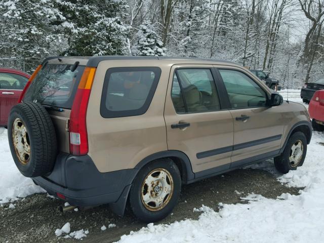 SHSRD784X3U114615 - 2003 HONDA CR-V EX TAN photo 4