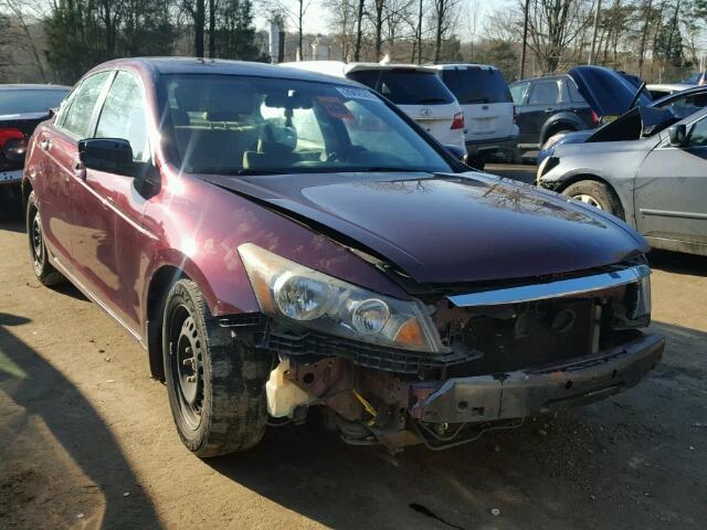 1HGCP2F33BA094864 - 2011 HONDA ACCORD LX MAROON photo 1