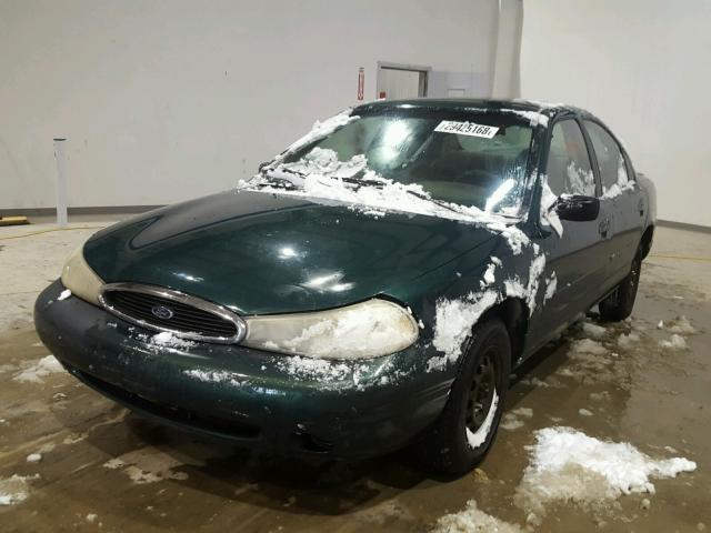 1FAFP6632YK132791 - 2000 FORD CONTOUR SE GREEN photo 2