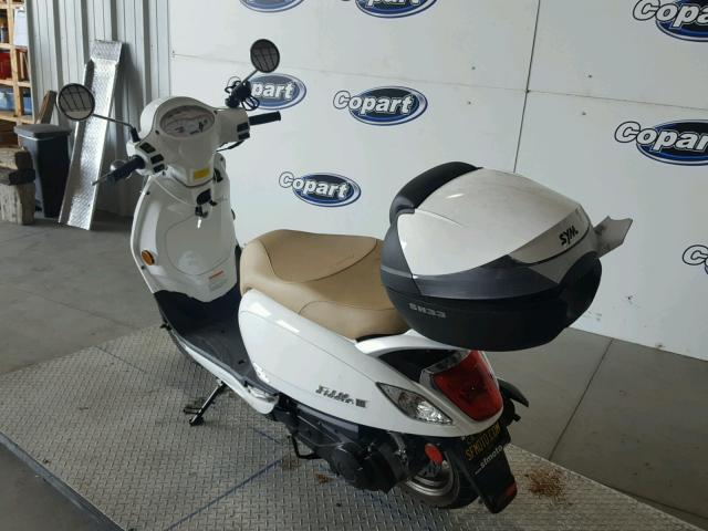 RFGBS1LE0HXXA1438 - 2017 SYM SCOOTER WHITE photo 3