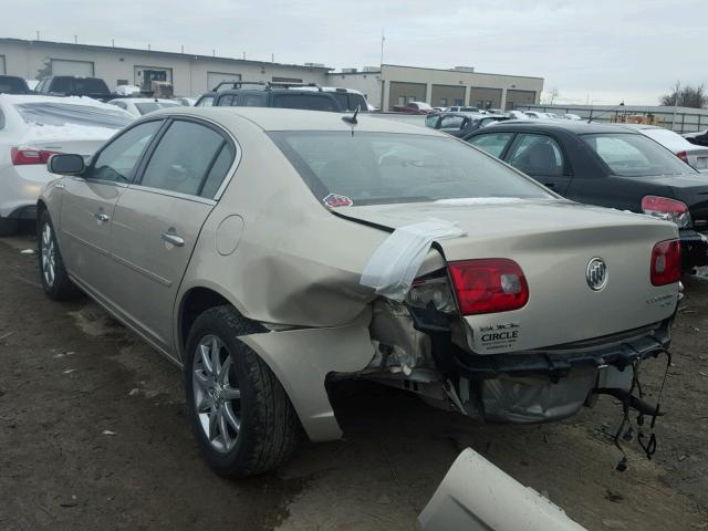 1G4HD57207U225030 - 2007 BUICK LUCERNE CX GOLD photo 3