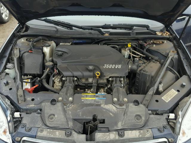 2G1WT58K781242734 - 2008 CHEVROLET IMPALA LT BLUE photo 7