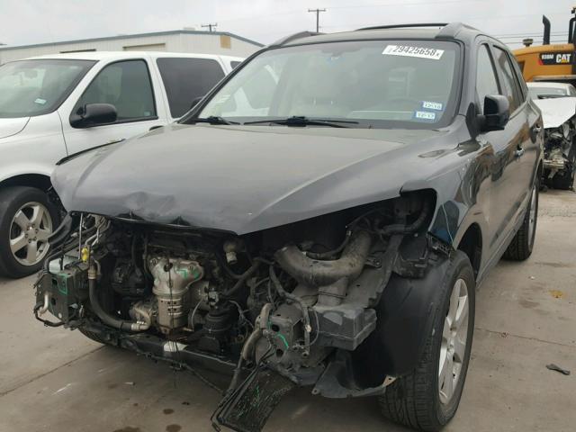 5NMSH13E68H218129 - 2008 HYUNDAI SANTA FE S BLACK photo 2