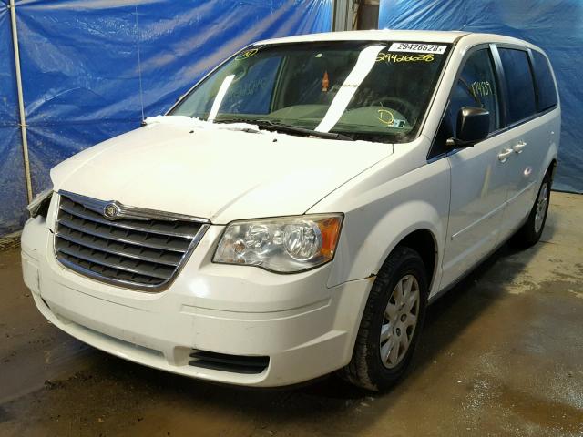 2A8HR44E09R594252 - 2009 CHRYSLER TOWN & COU WHITE photo 2