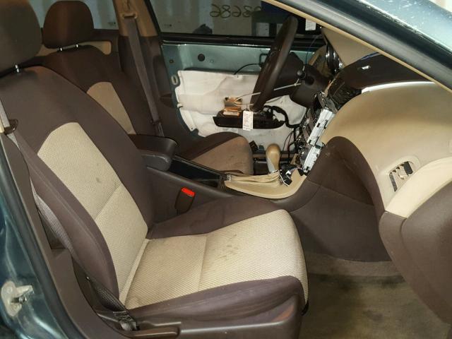 1G1ZG57B394132305 - 2009 CHEVROLET MALIBU LS ტურკოუსი ფოტო 5