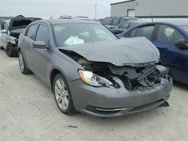 1C3CCBBB5CN205968 - 2012 CHRYSLER 200 TOURIN GRAY photo 1