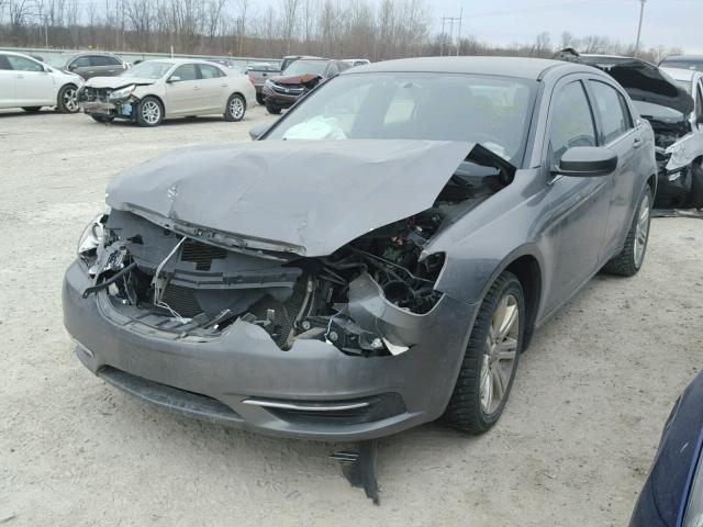 1C3CCBBB5CN205968 - 2012 CHRYSLER 200 TOURIN GRAY photo 2