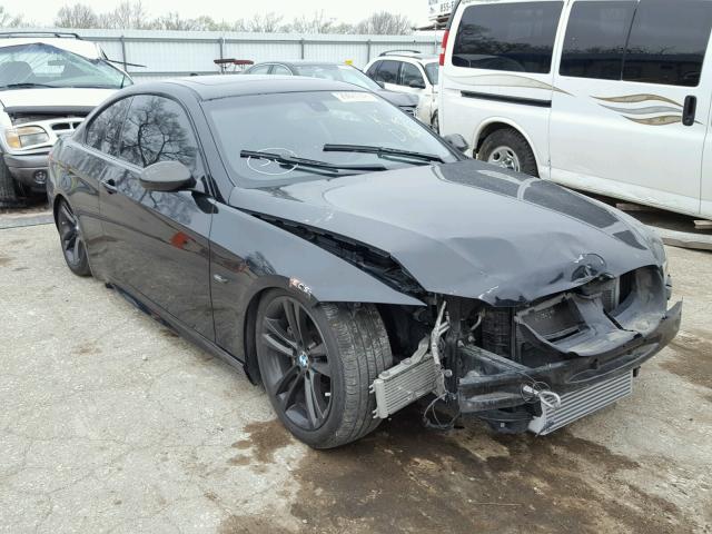 WBAWB73519P045132 - 2009 BMW 3 SERIES BLACK photo 1