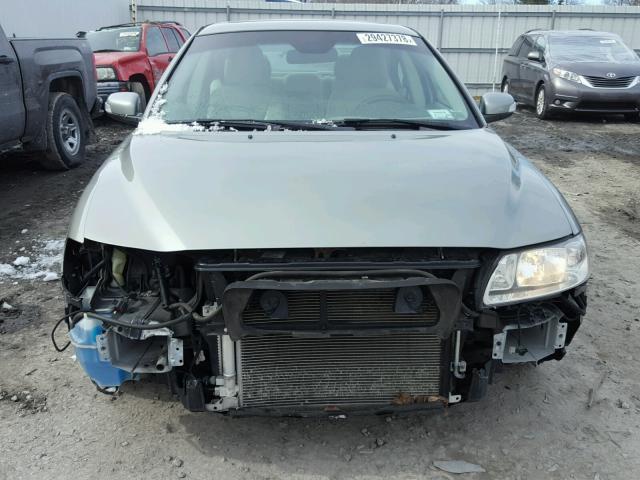 YV1RS592982686021 - 2008 VOLVO S60 2.5T GREEN photo 9