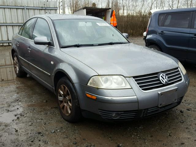 WVWPD63B83P354511 - 2003 VOLKSWAGEN PASSAT GLS GRAY photo 1