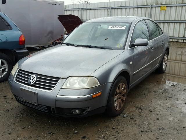 WVWPD63B83P354511 - 2003 VOLKSWAGEN PASSAT GLS GRAY photo 2