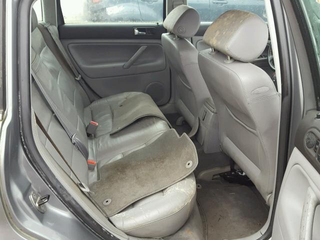 WVWPD63B83P354511 - 2003 VOLKSWAGEN PASSAT GLS GRAY photo 6