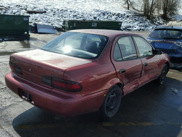 1Y1SK5266VZ429384 - 1997 GEO PRIZM BASE ORANGE photo 4