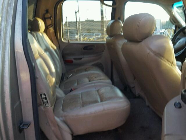 1FTRW08L61KC50532 - 2001 FORD F150 SUPER TAN photo 6