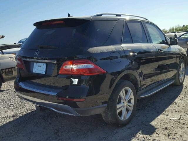 4JGDA5JB0DA251883 - 2013 MERCEDES-BENZ ML 350 BLACK photo 4