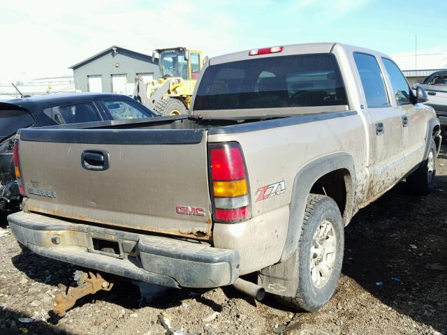 2GTEK13T251324221 - 2005 GMC NEW SIERRA BEIGE photo 4