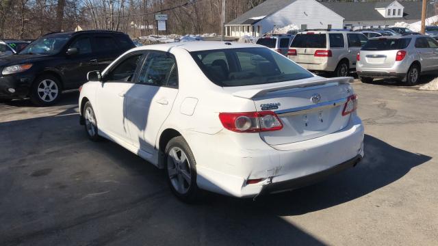 2T1BU4EEXBC549478 - 2011 TOYOTA COROLLA BA WHITE photo 3