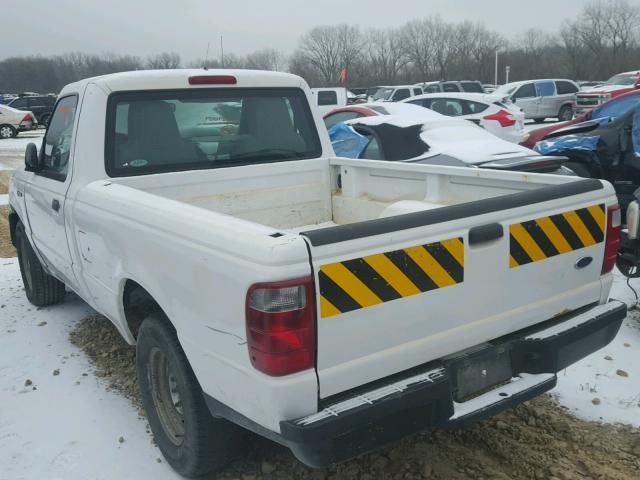 1FTYR10D15PA87889 - 2005 FORD RANGER WHITE photo 3