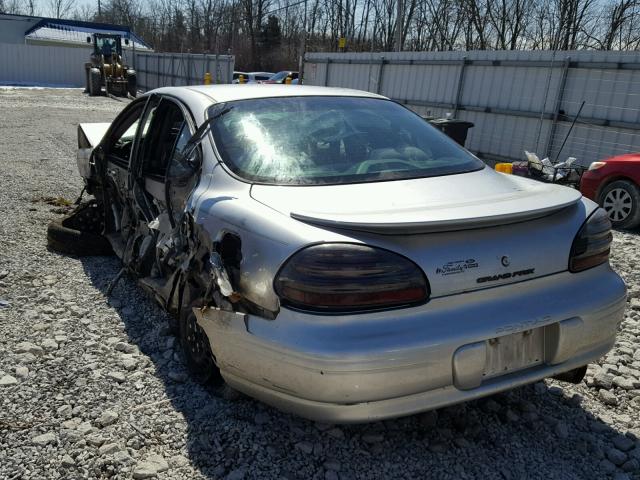 1G2WK52J63F160140 - 2003 PONTIAC GRAND PRIX ვერცხლისფერი ფოტო 3