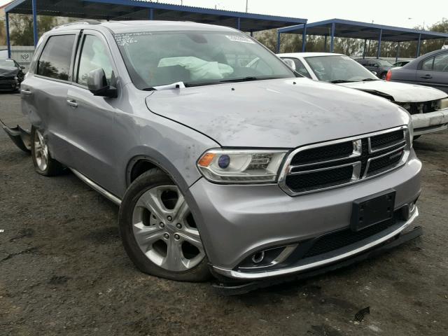 1C4RDJDGXEC332400 - 2014 DODGE DURANGO LI GRAY photo 1