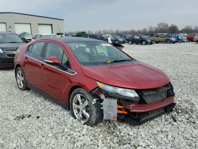 1G1RD6E45CU104323 - 2012 CHEVROLET VOLT BURGUNDY photo 1