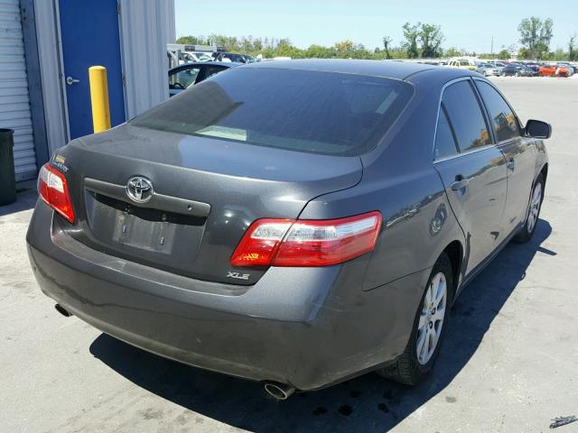 4T1BK46KX9U590857 - 2009 TOYOTA CAMRY SE GRAY photo 4