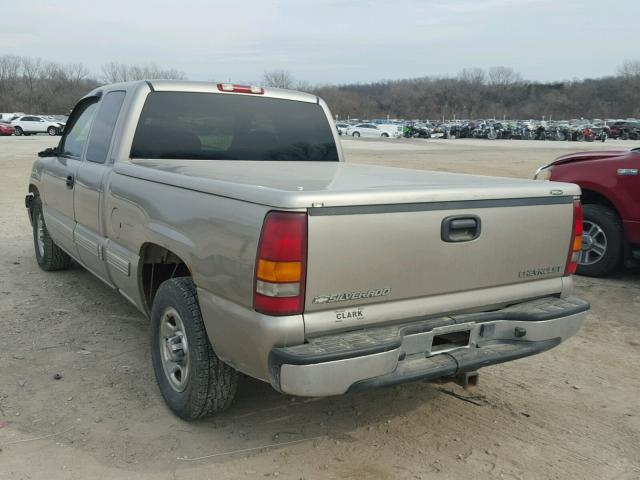 2GCEC19W111321044 - 2001 CHEVROLET SILVERADO TAN photo 3