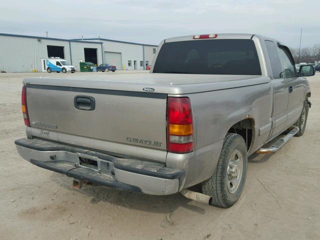 2GCEC19W111321044 - 2001 CHEVROLET SILVERADO TAN photo 4