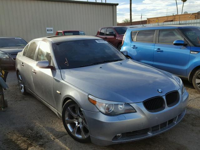 WBANB33595CN65486 - 2005 BMW 545 I GRAY photo 1