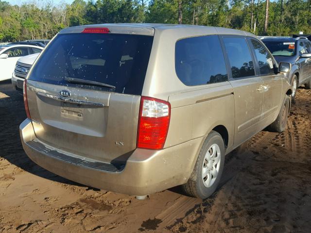 KNDMB233566020361 - 2006 KIA SEDONA EX GOLD photo 4