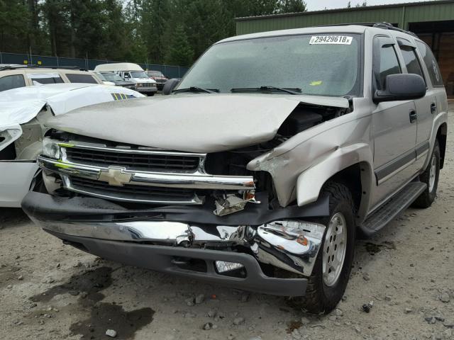 1GNEK13Z14J278185 - 2004 CHEVROLET TAHOE K150 GRAY photo 2