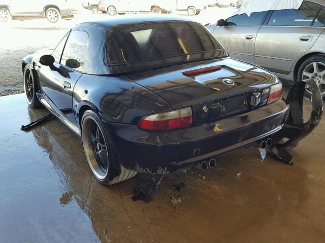 WBSCK9337XLC89285 - 1999 BMW M ROADSTER BLACK photo 3