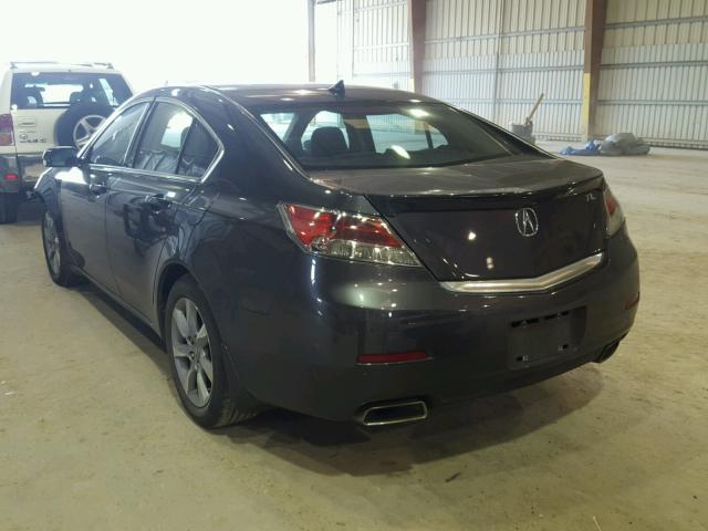 19UUA8F58DA012091 - 2013 ACURA TL TECH GRAY photo 3