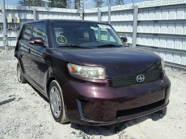 JTLKE50E181008976 - 2008 TOYOTA SCION XB BEIGE photo 1