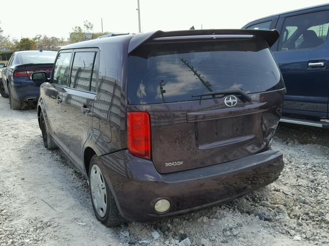 JTLKE50E181008976 - 2008 TOYOTA SCION XB BEIGE photo 3