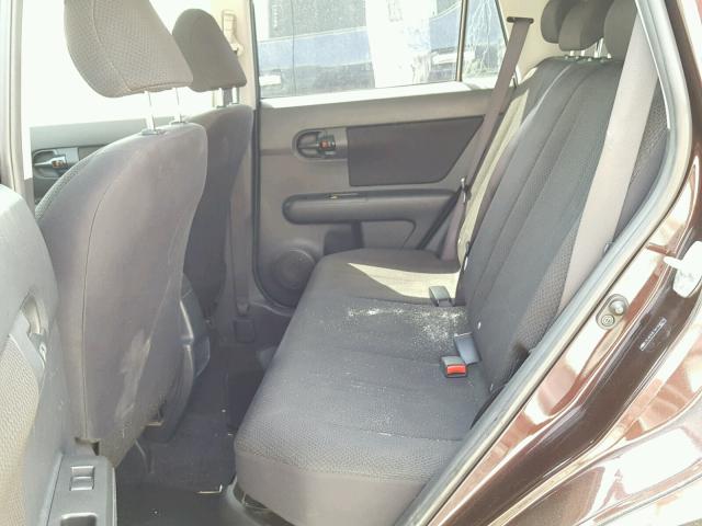 JTLKE50E181008976 - 2008 TOYOTA SCION XB BEIGE photo 6