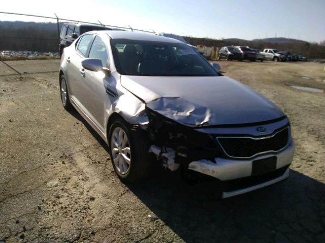 5XXGM4A74FG370235 - 2015 KIA OPTIMA LX SILVER photo 1